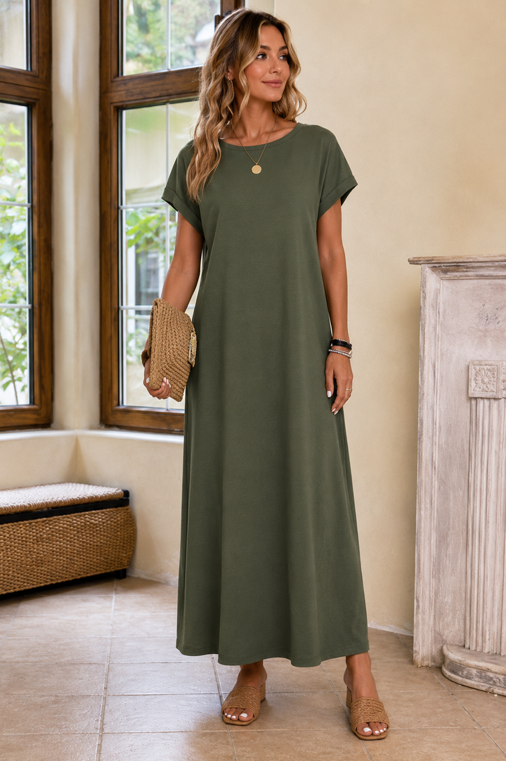 MARGAUX™ — ROBE LONGUE ÉLÉGANTE ET MINIMALISTE