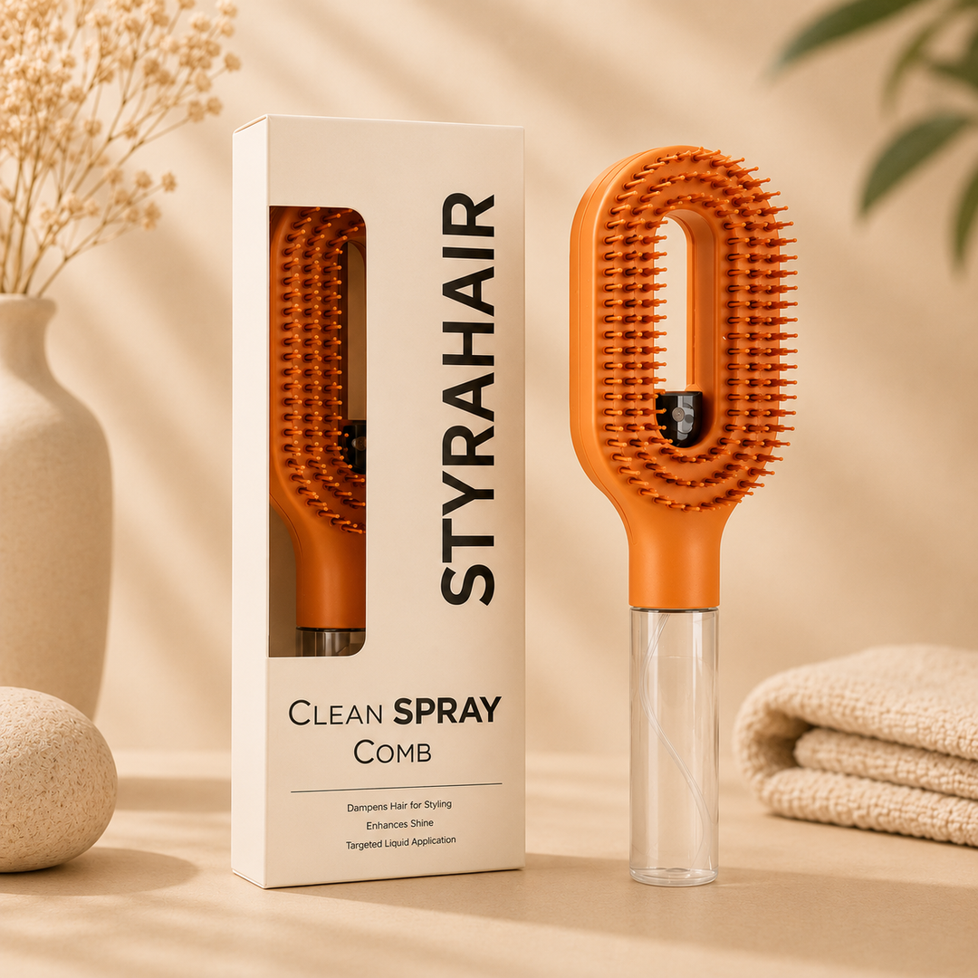 StyraHair – Brosse Spray 2-en-1