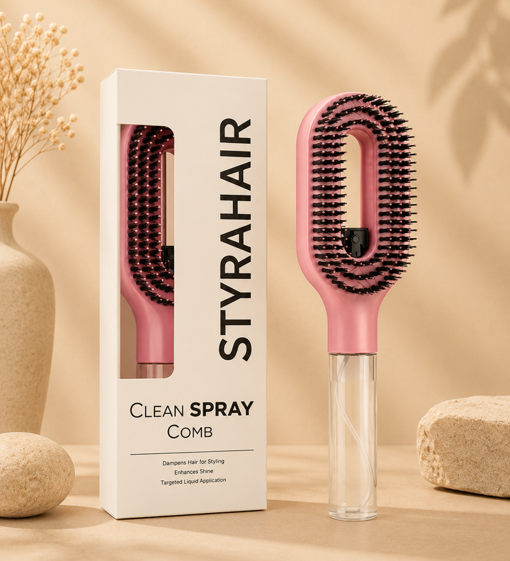 StyraHair – Brosse Spray 2-en-1