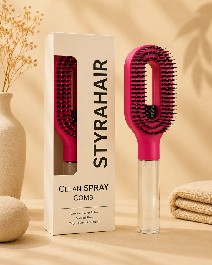 StyraHair – Brosse Spray 2-en-1