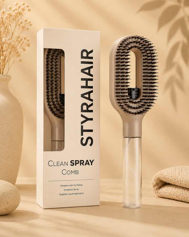 StyraHair – Brosse Spray 2-en-1