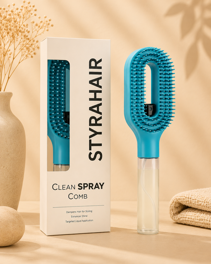 StyraHair – Brosse Spray 2-en-1