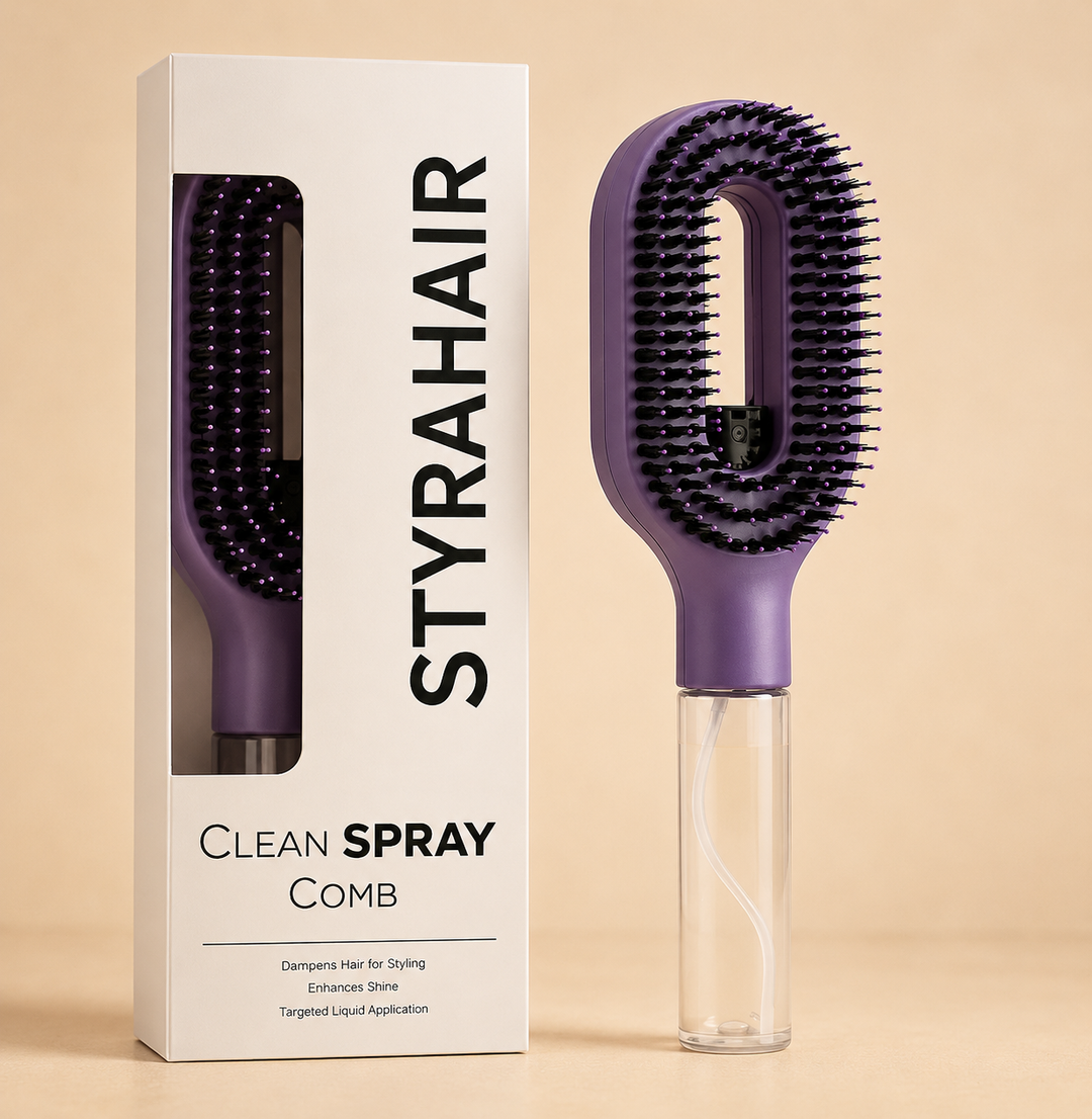 StyraHair – Brosse Spray 2-en-1