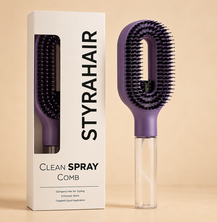 StyraHair – Brosse Spray 2-en-1