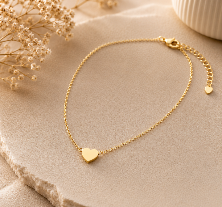 Collier Cœur Minimaliste