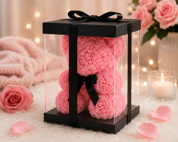 Flower Rose Bear