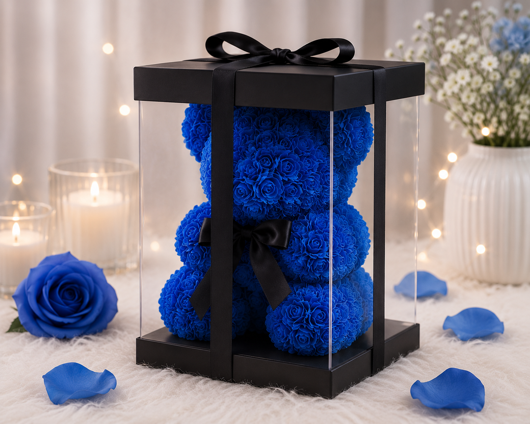 Flower Rose Bear